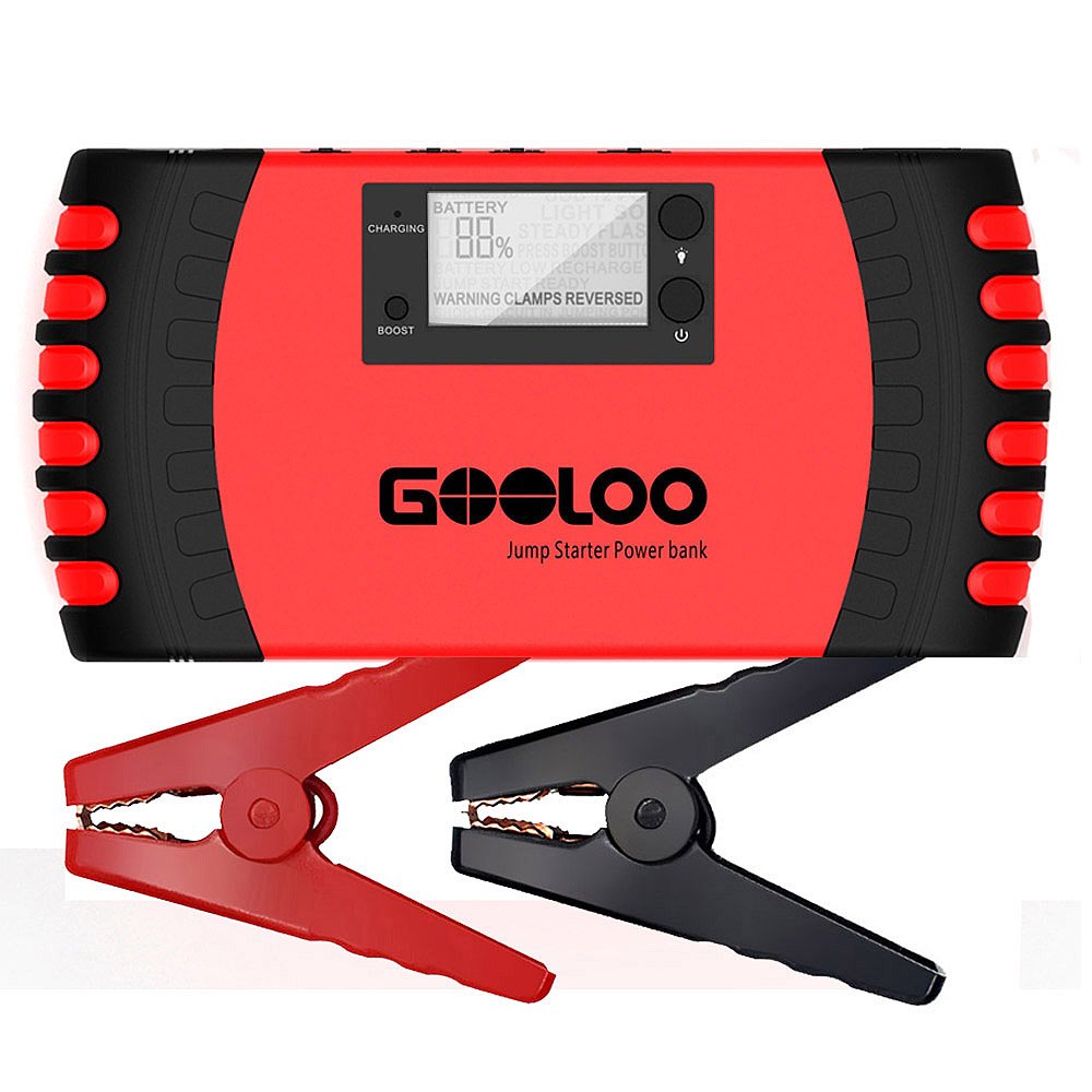 GOOLOO Car Jump Starter / USB Power Bank (20800mAh/1500A Peak) with USB Quick Charge 3.0 - $49.59 + Free Shipping