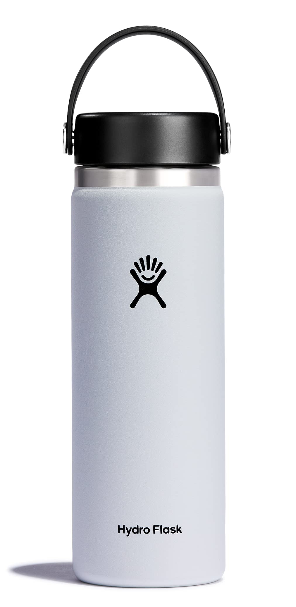 Hydro Flask Wide Mouth Bottle with Flex Cap White 20 oz $16.12 free shipping - Amazon