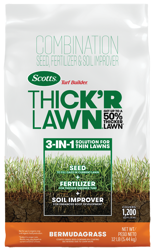Scotts Turf Builder Thick'R Lawn Bermudagrass, 40 lb $37.52