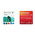 15-Month Microsoft 365 Family (Up to 6 Users) (PC/Mac Digital Download) $70