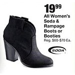 Fred Meyer Black Friday: Soda &amp; Rampage Boots or Booties for $19.99