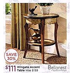 Raymour &amp; Flanigan Black Friday: Wingate Accent Table for $111.00