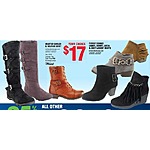 Navy Exchange Black Friday: Select Women's Boots: Pierre Dumas Candy, Denny, Lucia &amp; Zoey and More for $17.00