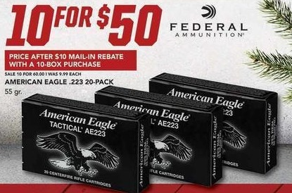 American Eagle Rebate >> Field Stream Black Friday 10 20 Pack American Eagle 223 55 Gr American Eagle Rebate >> Field Stream Black Friday 10 20 Pack American Eagle 223 55 Gr