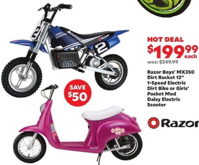 razor dirt bike academy