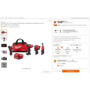 Milwaukee m12 deals free tool promotion