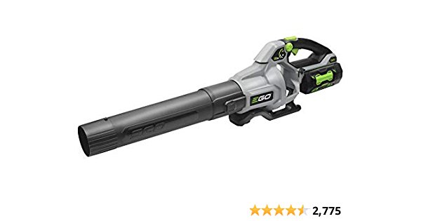 EGO Power+ LB5804 580 CFM 56-Volt Lithium-ion Cordless Leaf Blower 5.0Ah Battery & Charger Included - $224.99