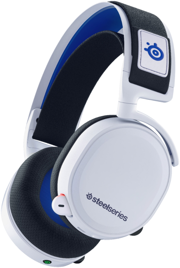 SteelSeries Arctis 7P Wireless – Lossless 2.4 GHz Wireless Gaming Headset –  PlayStation 5 and PlayStation 4 White 61467 - $149.99