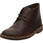Clarks Men's Bushacre 2 Chukka Boot (Beeswax, Size 8) $30 + Free Shipping
