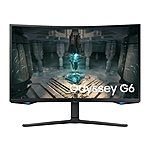 EDU Members: 32&quot; Samsung Odyssey G65B QHD 240Hz Curved Gaming Monitor w/ Remote $369.99