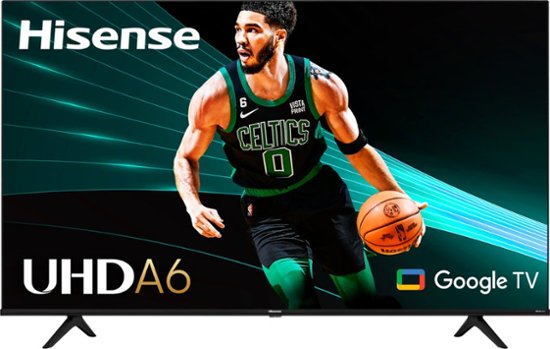 Hisense 75" A65K Dolby Vision HDR 4K UHD Google Smart TV with 4-Year Coverage $399.98