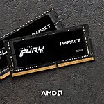 Kingston FURY Impact 64GB (2x32GB) 3200MT/s CL20 DDR4 Laptop Memory Free shipping $139.99
