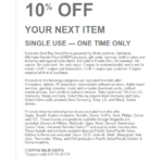 Best Buy 10% Off Coupon for targeted Members received via email