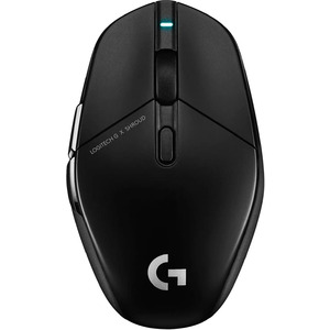 Logitech - G303 Shroud Edition Lightweight Wireless Optical Gaming Mouse with 25K HERO sensor - Wireless - Black $48