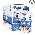Amazon has Plum Organics Mighty 4 Essential Nutrition Blend Pouch, Sweet Potato, Blueberry, Millet and Greek Yogurt, 4 Ounce (Pack of 12) for $10.85 (Or $9.18 W/ 5+ Subscriptions)