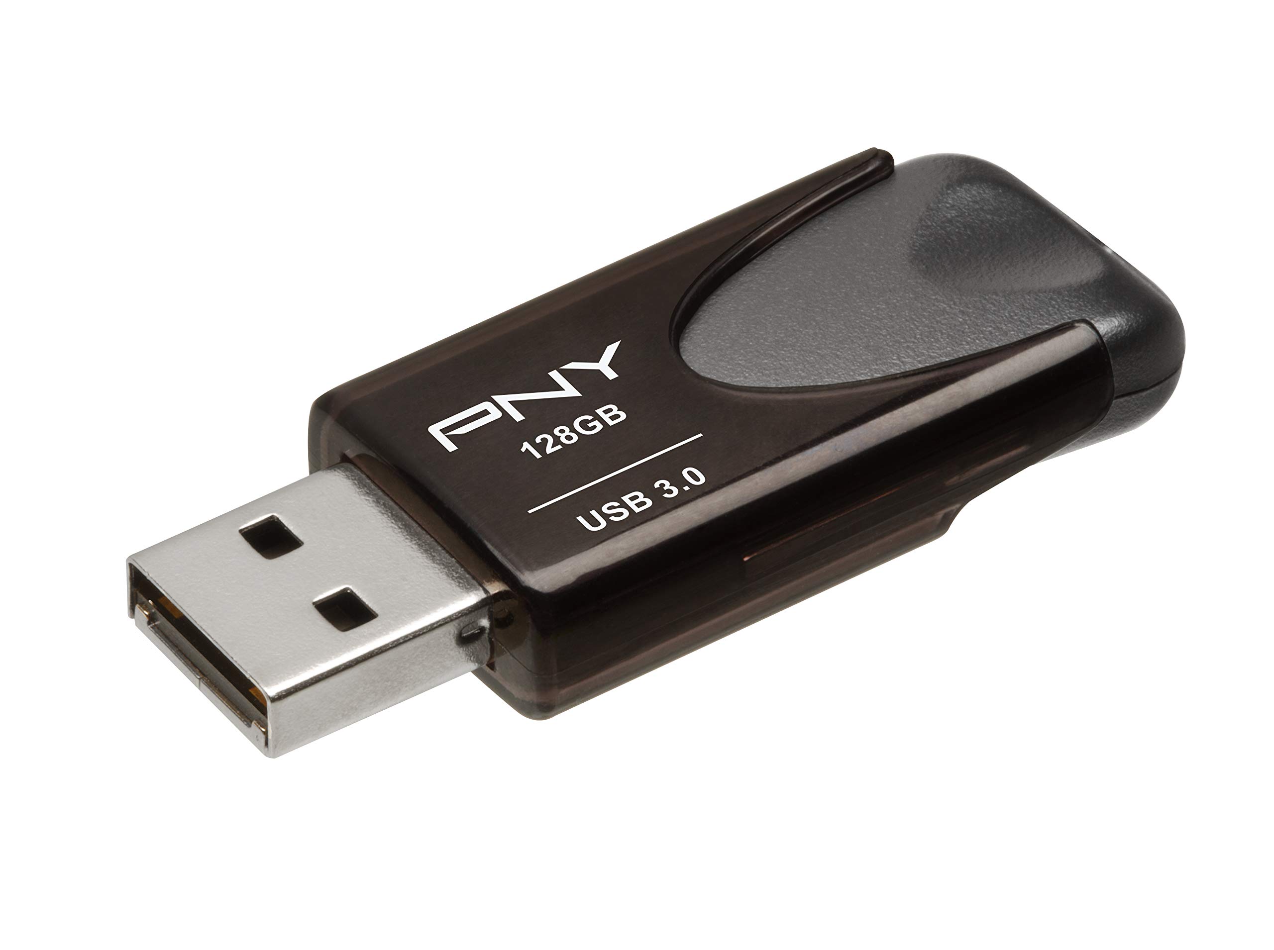 PNY 128GB Turbo Attache 4 USB 3.0 Flash Drive Black P-FD128TBAT4-GE - $14.99 at Best Buy