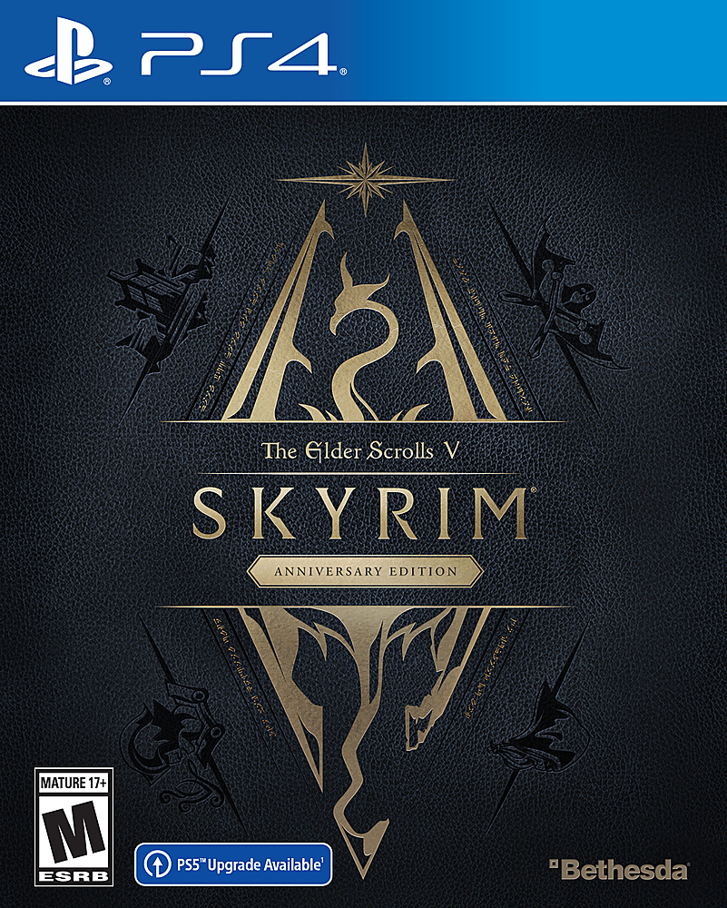 Elder Scrolls V: Skyrim 10th Anniversary Edition PlayStation 4 - $19.99