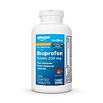 500-Count Amazon Basic Care 200 mg Ibuprofen Pain Reliever/Fever Reducer Tablets $5.15 w/ Subscribe &amp; Save