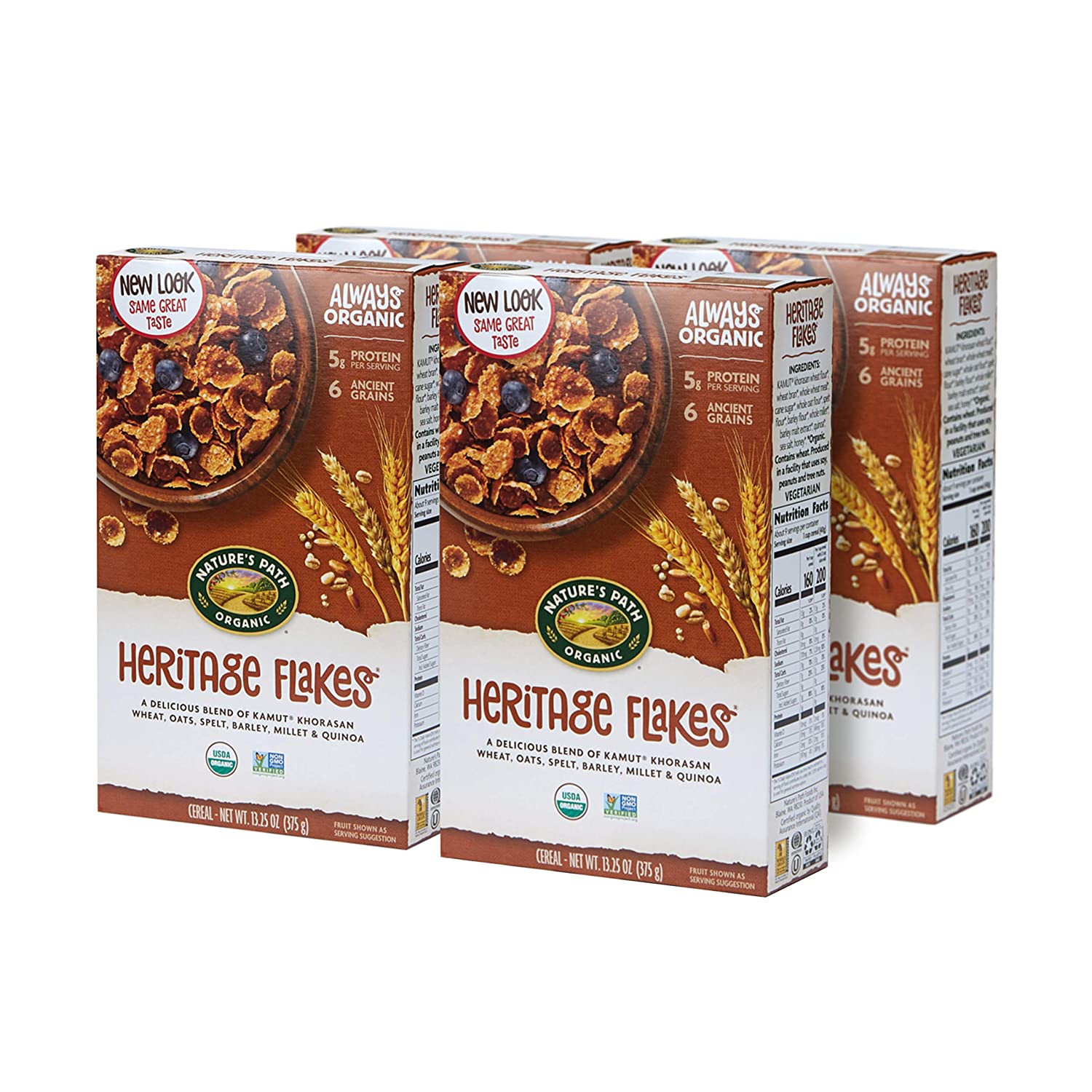 Nature's Path Organic Cereal, Heritage Flakes, 4 Count $10.16 Or less with Amazøn S&S