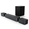 ULTIMEA 5.1 Surround Sound Bar, Virtual Surround Sound System, 350W Sound bar for TV with Wireless Subwoofer and Rear Speakers, 3D Surround and Bass $119.99