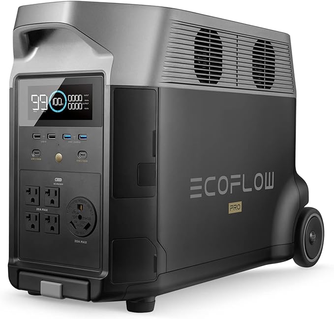 EcoFlow Delta Pro 3.6kw + 160W Solar Panel Free with Coupon $2599