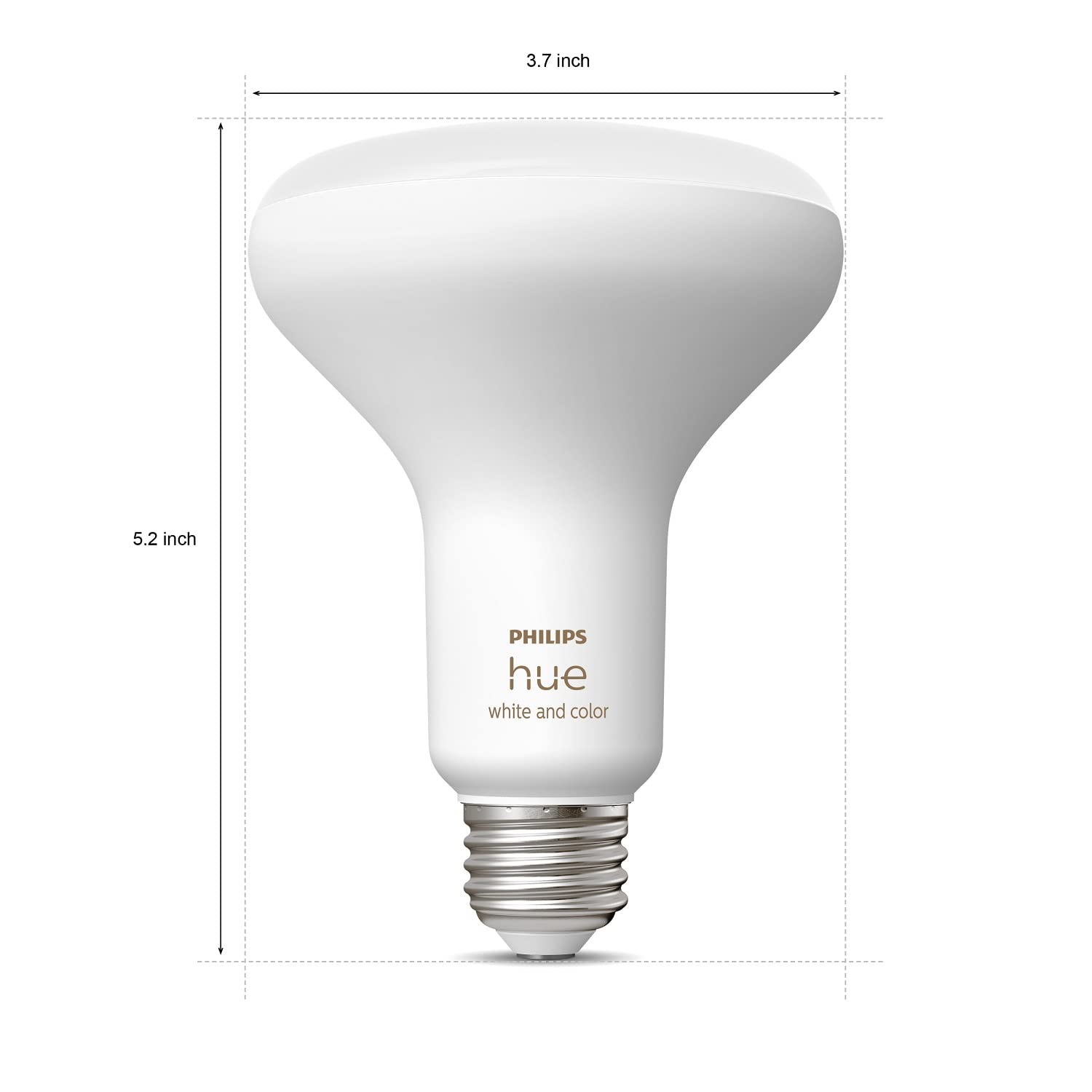 Philips Hue White & Color Ambiance BR30 LED Smart Bulbs, 16 Million Colors (Hue Hub Required), New Version, 2 Bulbs $61.13