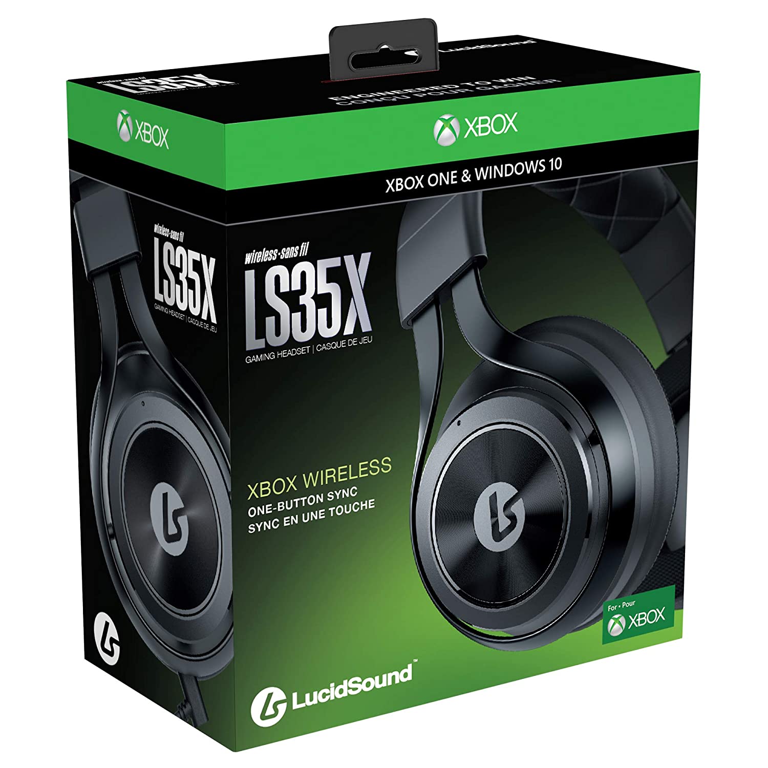 $129 LucidSound LS35X Wireless Surround Sound Gaming Headset - Officially Licensed for Xbox One