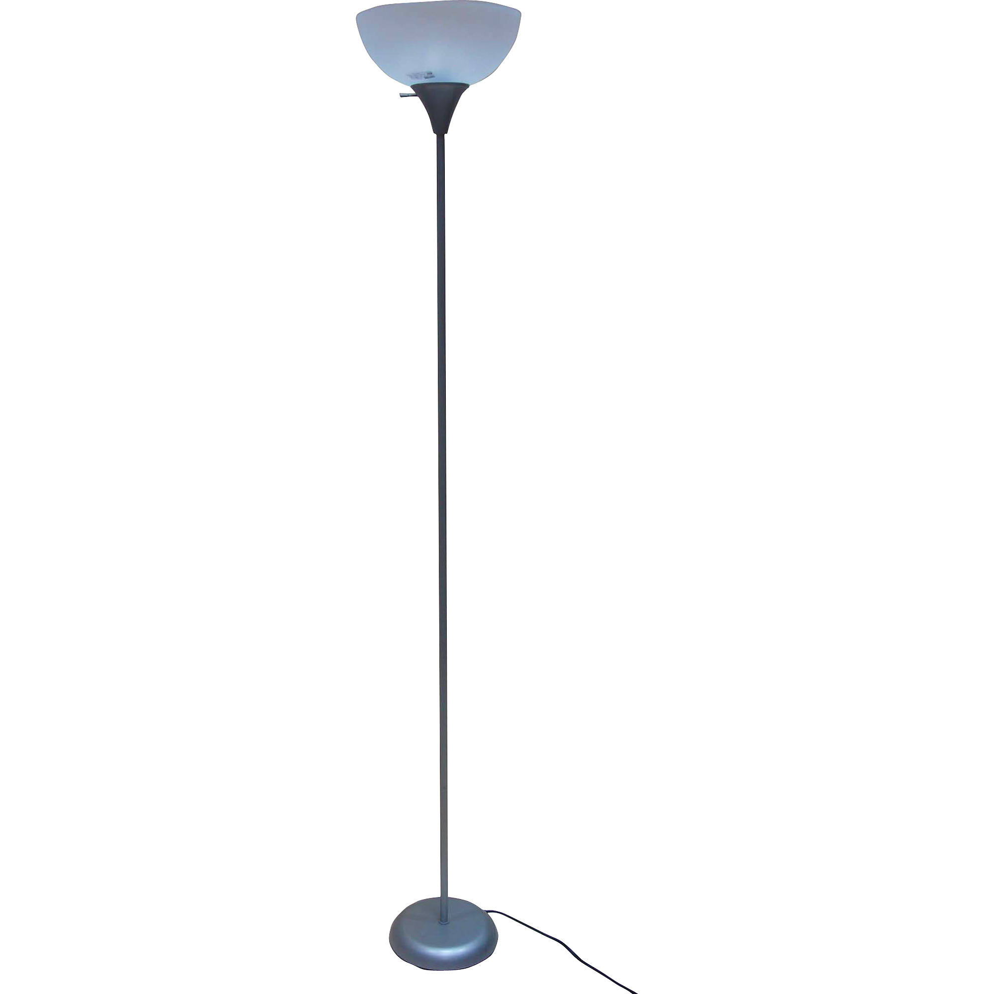 Mainstays 71 Inch Floor Lamp Silver 3 With Pickup Discount