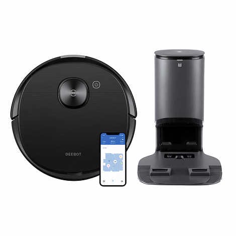 ECOVACS DEEBOT T8 AIVI Vacuuming and Mopping Robot with Auto-Empty Station $649.99