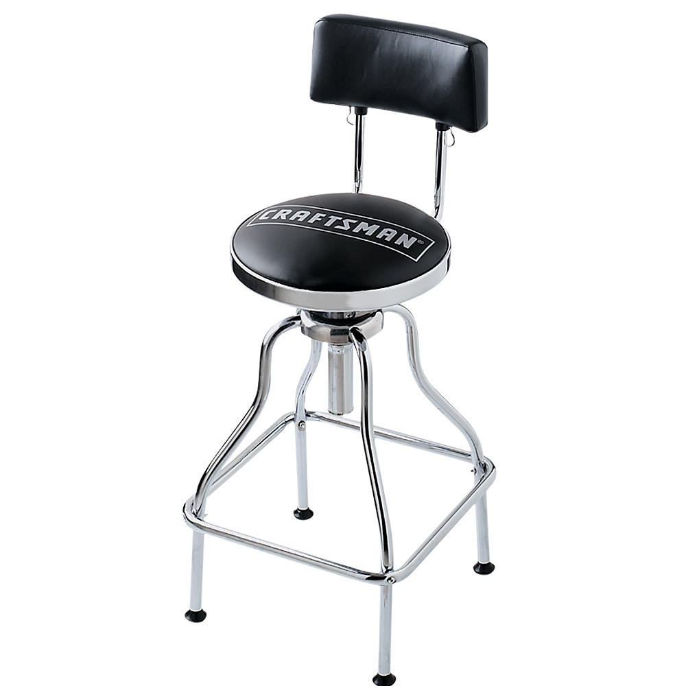 Craftsman Adjustable Hydraulic Seat Black 49 99