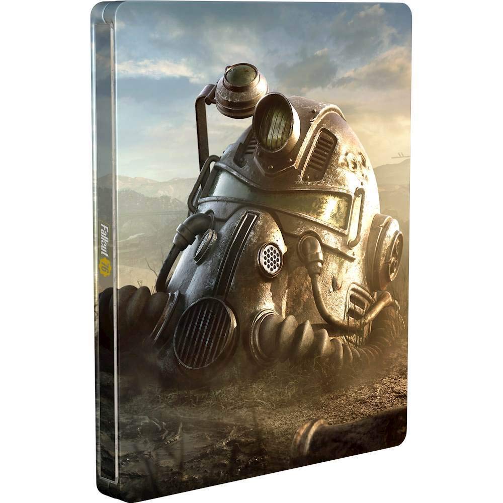 SteelBook Only - Fallout 76 Blu-Ray Case - Brown $2.49 at Best Buy