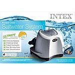 INTEX 120 V Krystal Clear Saltwater Pool System $37.48 + Free shipping