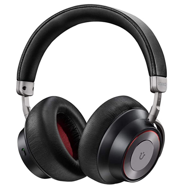 Noise Cancelling Headphones, Bluetooth Headphones with Mic Wireless Headphones Over Ear Hi-Fi Sound/Deep Bass $39.99