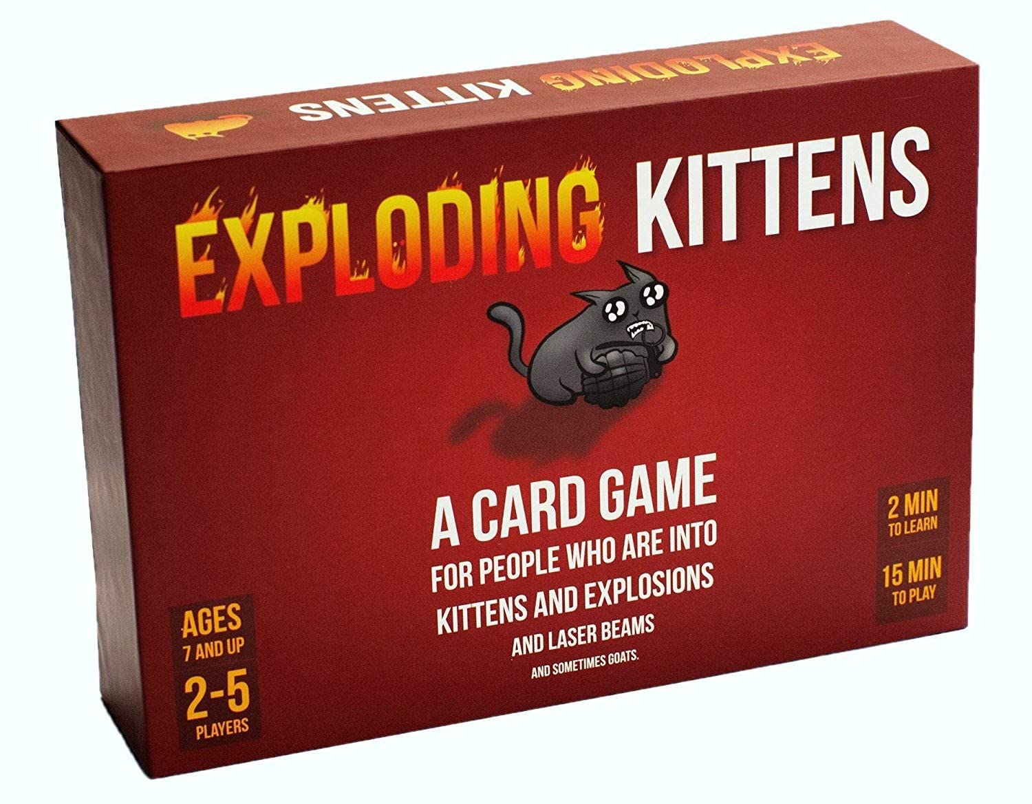 Exploding Kittens Card Game at 50% off on Amazon $9.99