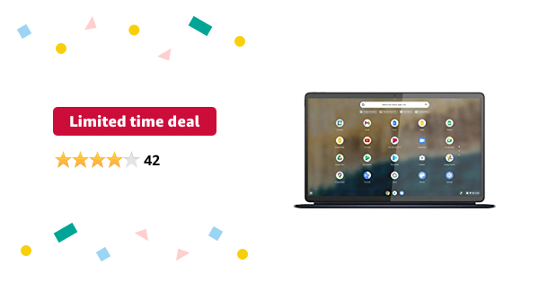Limited-time deal: Lenovo IdeaPad Duet 5 Chromebook, OLED 13.3" FHD Touch Display, Snapdragon SC7180, 4GB RAM, 64GB Storage, Qualcomm Adreno Graphics, Chrome OS, Abyss Bl