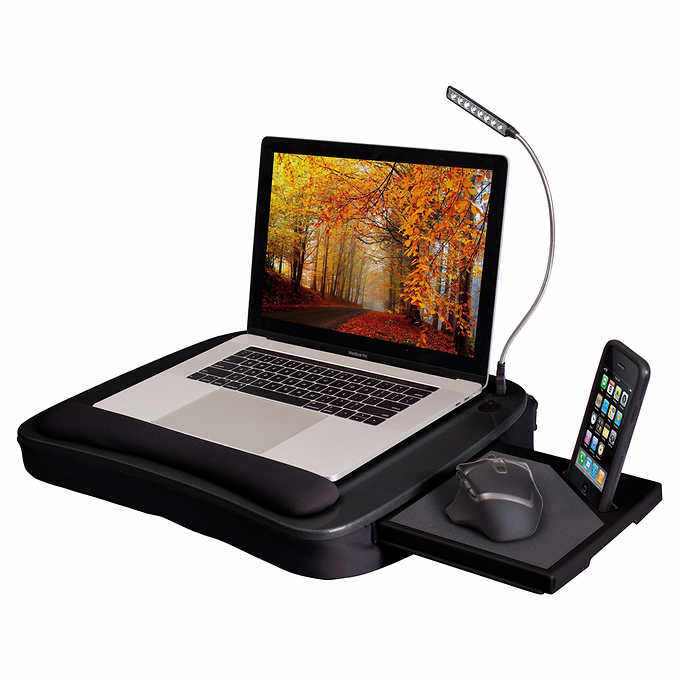 $34.99 f/s Lap Desk (Ipad holder) Laptop up to 18" by Sofia + Sam @ Costco No Tax - Slickdeals.net