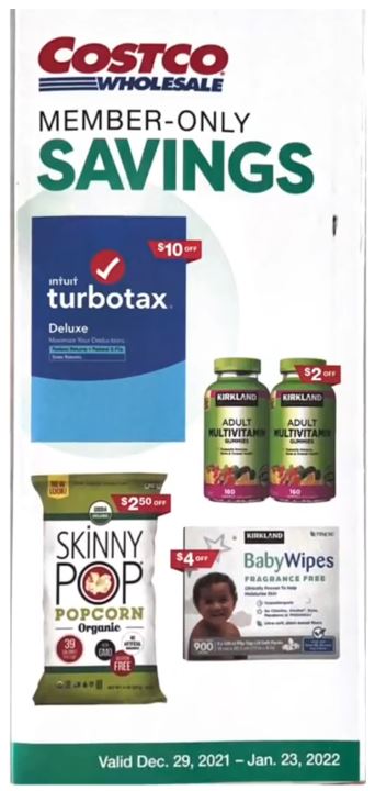 JANUARY 2022 Costco Coupon Book Preview!