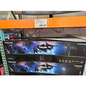 Costco- YMMV - Samsung 49" Ultrawide Odyssey G95C DQHD 240Hz Curved Gaming Monitor $499.97