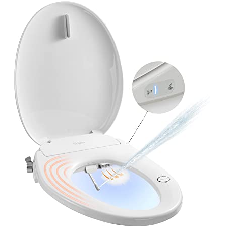 Veken Electric Bidet Toilet Seat for Elongated Toilets $179