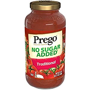 Prego Pasta Sauce, No Sugar Added, Traditional, 23.5 oz $1.98