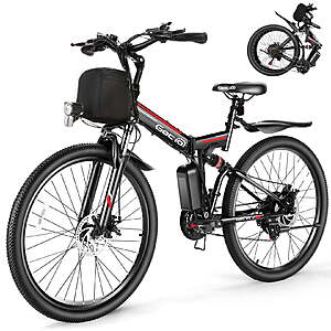 Gocio 26" Folding Electric bike EBIKE for Adults $359.89