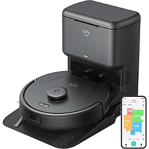 Cert. Refurb：eufy L60 Robot Vacuum with Self Empty Station Hair Detangling 60 Days Hands Free $118.50 + Free Shipping
