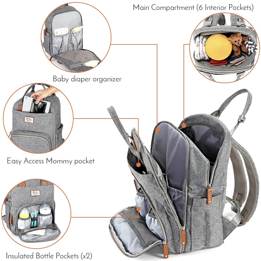 Diaper Bag Backpack 22 19
