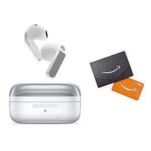 Samsung Galaxy Buds 4 (2026) + $20 Gift Card $179