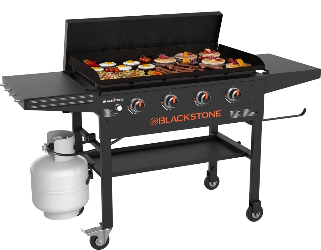 YMMV In-store: Blackstone 4-Burner 36" Griddle Cooking Station with Hard Cover - $165 Walmart