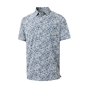 M MAELREG * Various Styles and Colors * Mens Golf Shirts Short Sleeve Pattern Moisture Wicking Quick Dry Collared Athletic Golf Polo Shirt $12 AC