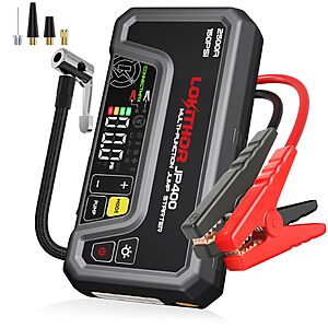 LOKITHOR JP400 Jump Starter with Air Compressor for 8.5L Gas/6.5L Diesel