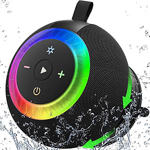 DTIRD Portable Waterproof IPX7 Bluetooth Speaker $22.89