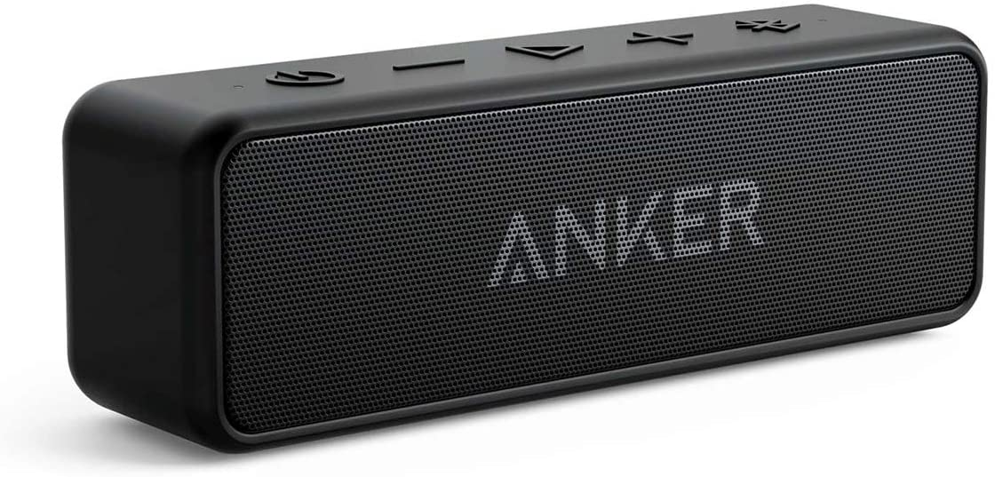 Amazon.com: Anker Soundcore 2 Portable Bluetooth Speaker with 12W Stereo Sound, Bluetooth 5, Bassup, IPX7 Waterproof, 24-Hour Playtime $33.99