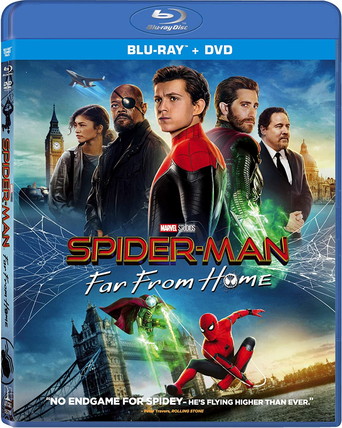 Amazon.com: Spider-Man: Far from Home Blu Ray : Tom Holland, Samuel Jackson, Zendaya Coleman, Cobie Smulders, Jon Favreau, JB Smoove $5.96